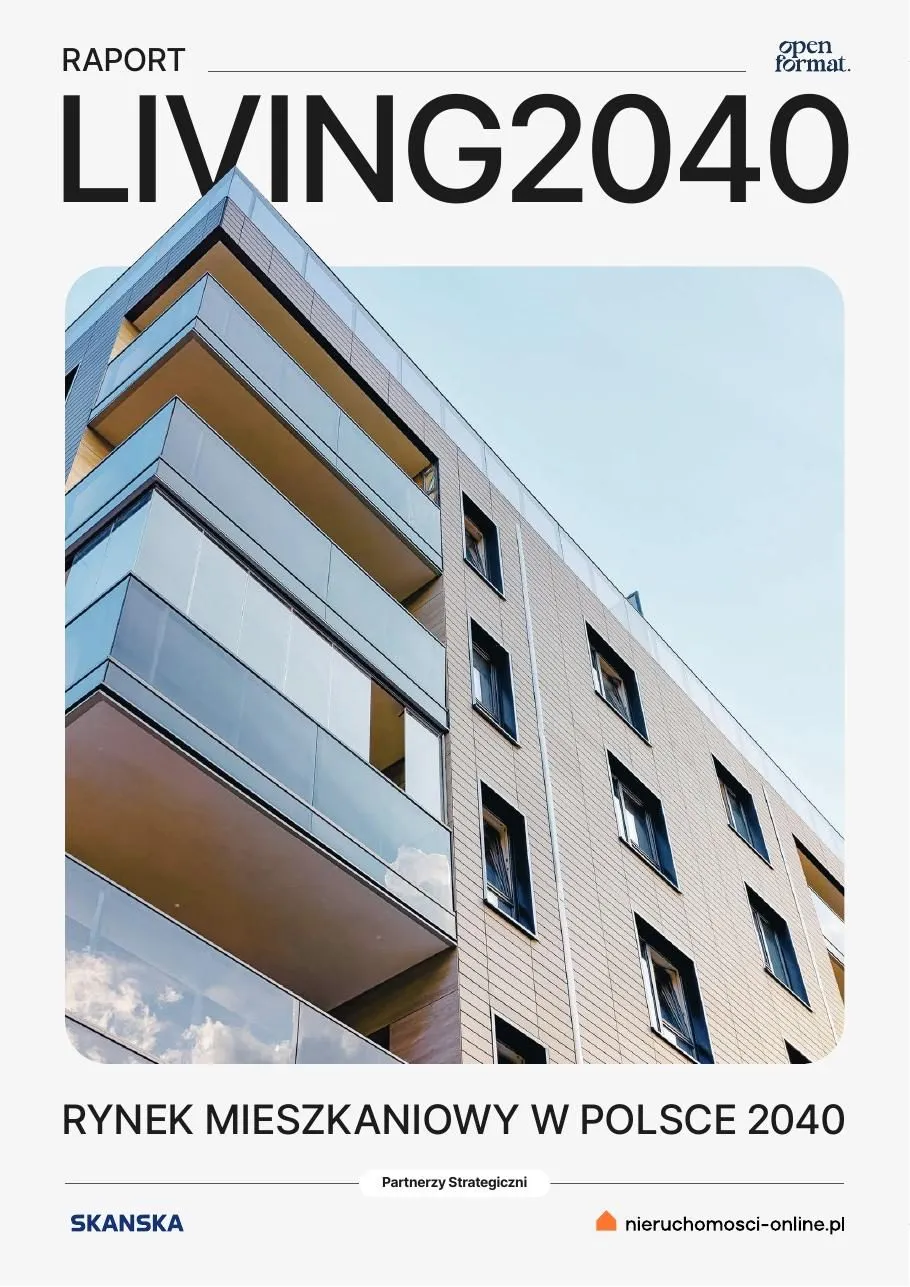 Okładka raportu Living 2040